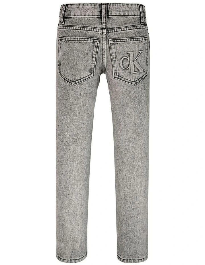 Slim Jeans in Stone Light Grey