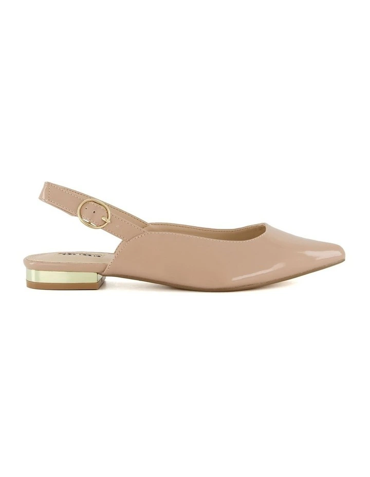 Carsan Slingback Flat in Camel
