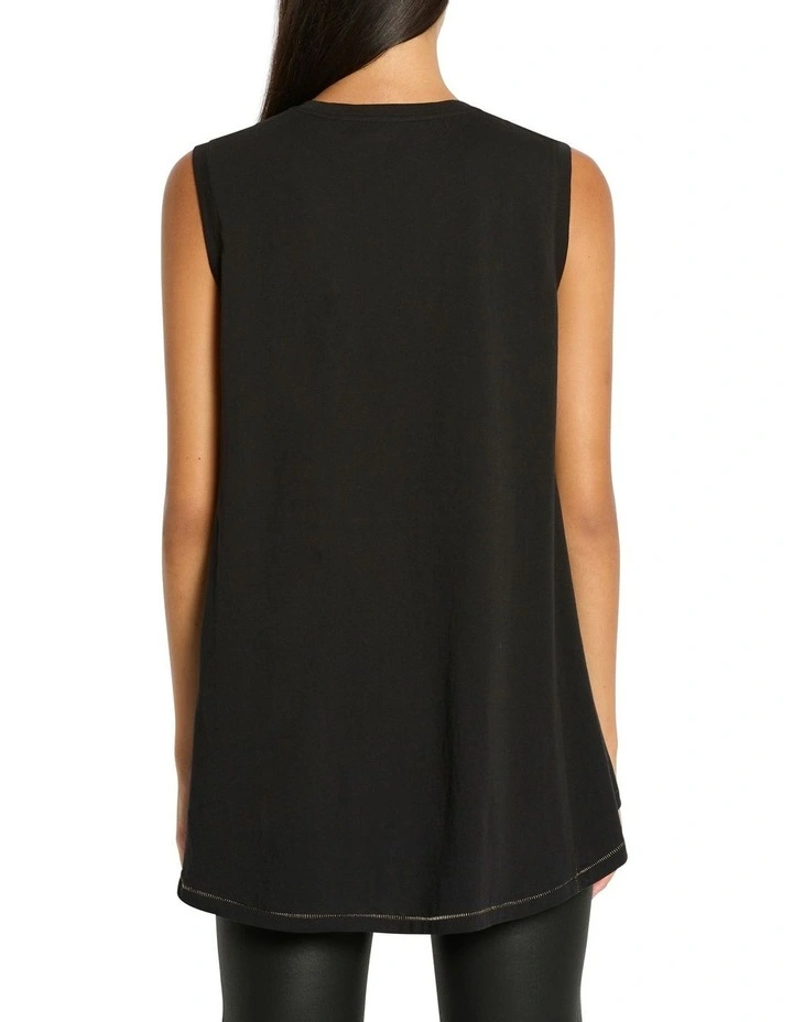 Night Owl Tank in Black