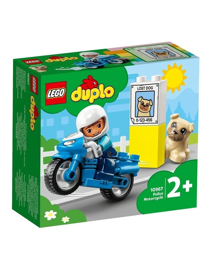 Duplo Town Police Motorcycle 10967