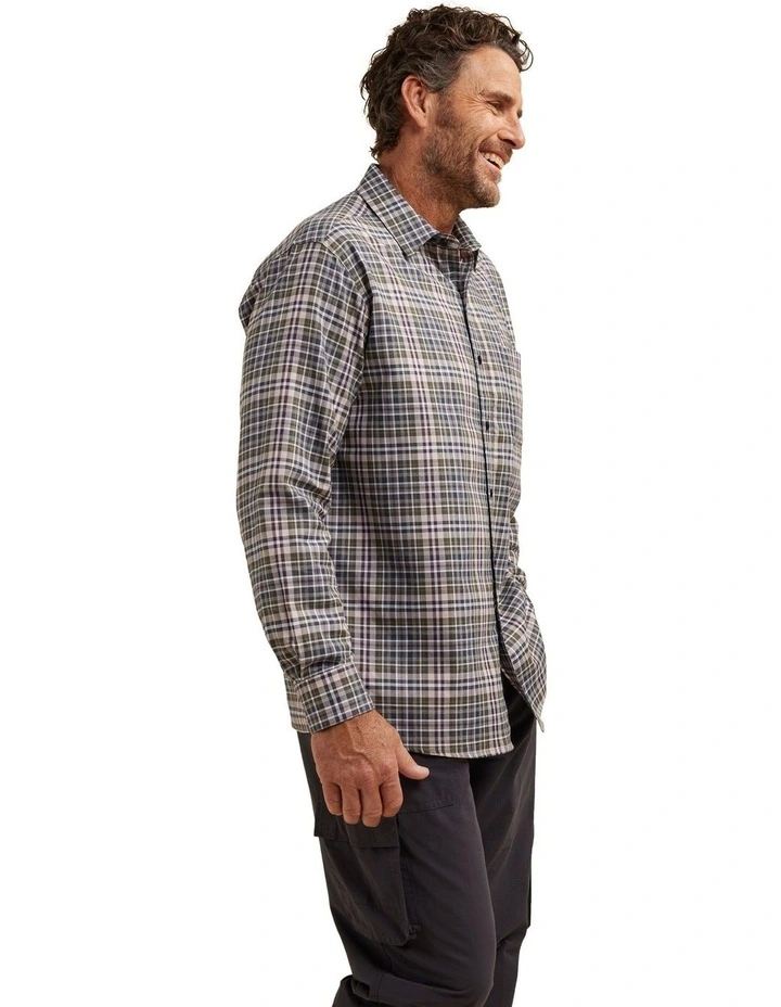 Oppenheim Oxford Long Sleeve Shirt in Green