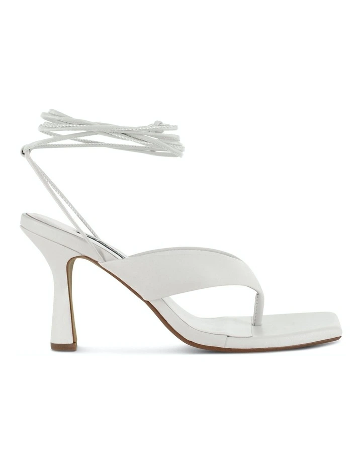 Ultima Heeled Sandals in White
