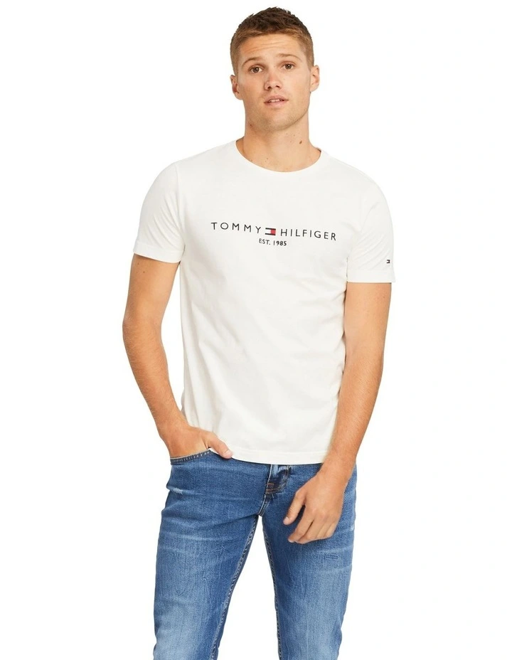 Core Logo T-Shirt in White