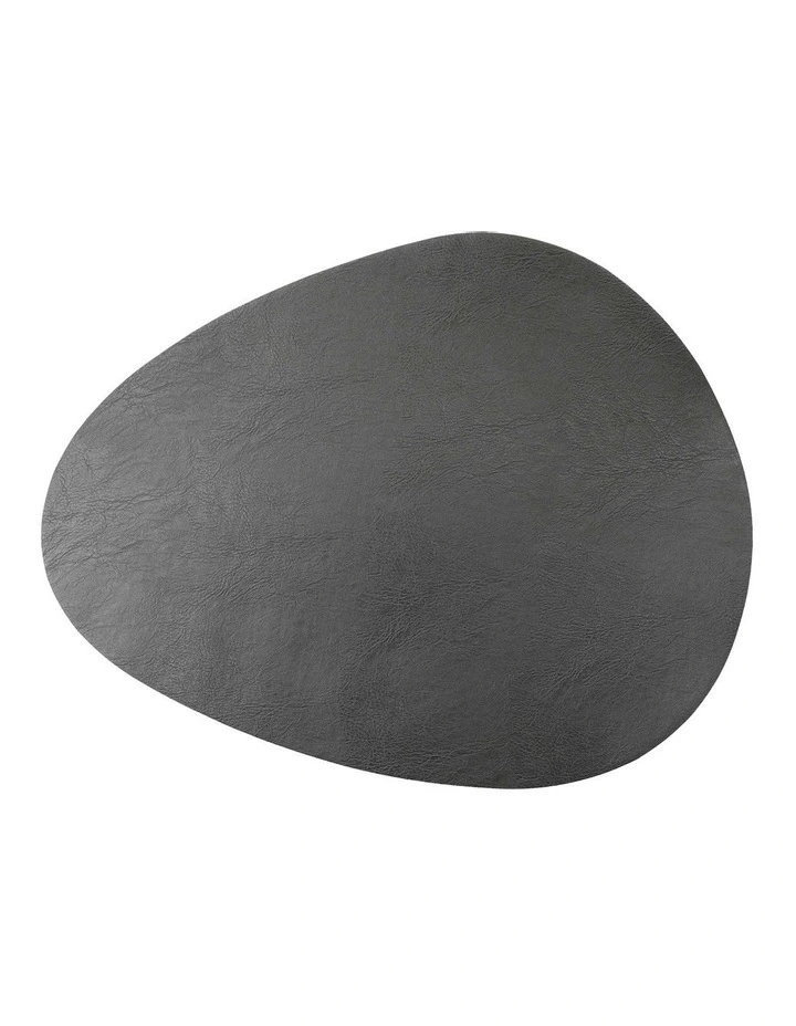 Pebble Placemat 4 Piece Set in Grey