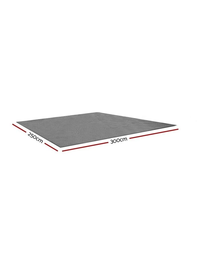 Annex Floor Mat 3 X 2.5M In Grey