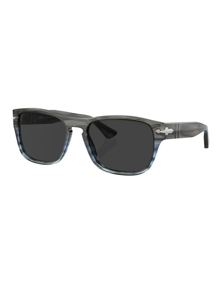 PO3341S Polarised Sunglasses in Grey