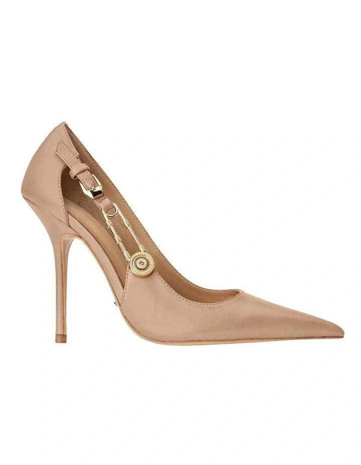 Glow Beige Capretto Heels