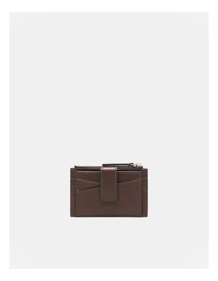 Classico Duo Card Wallet in Choc Berry