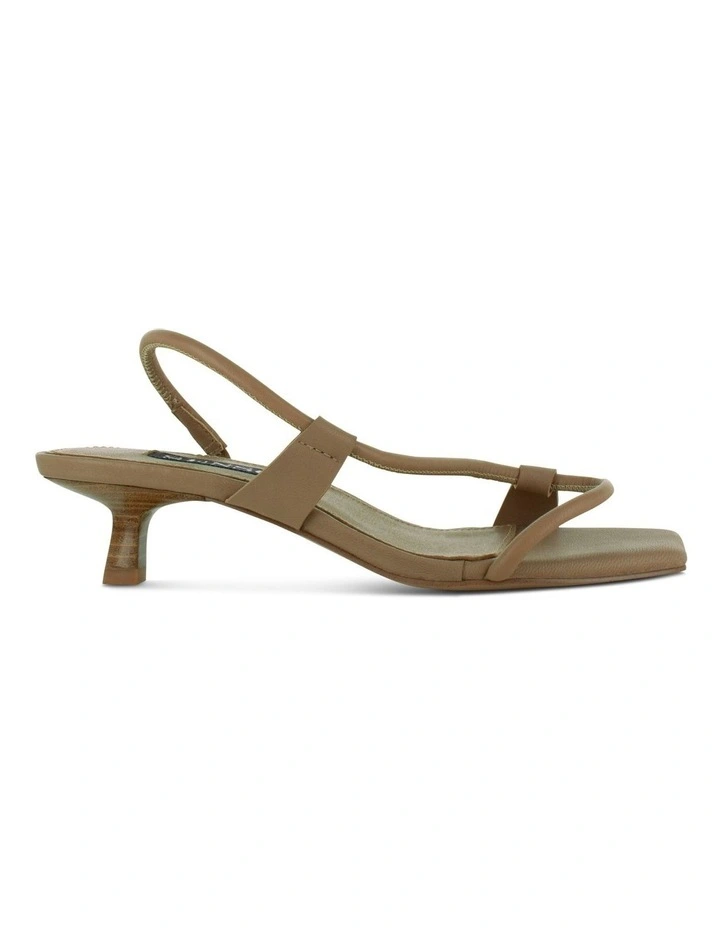 Teyana Heeled Sandals in Camel