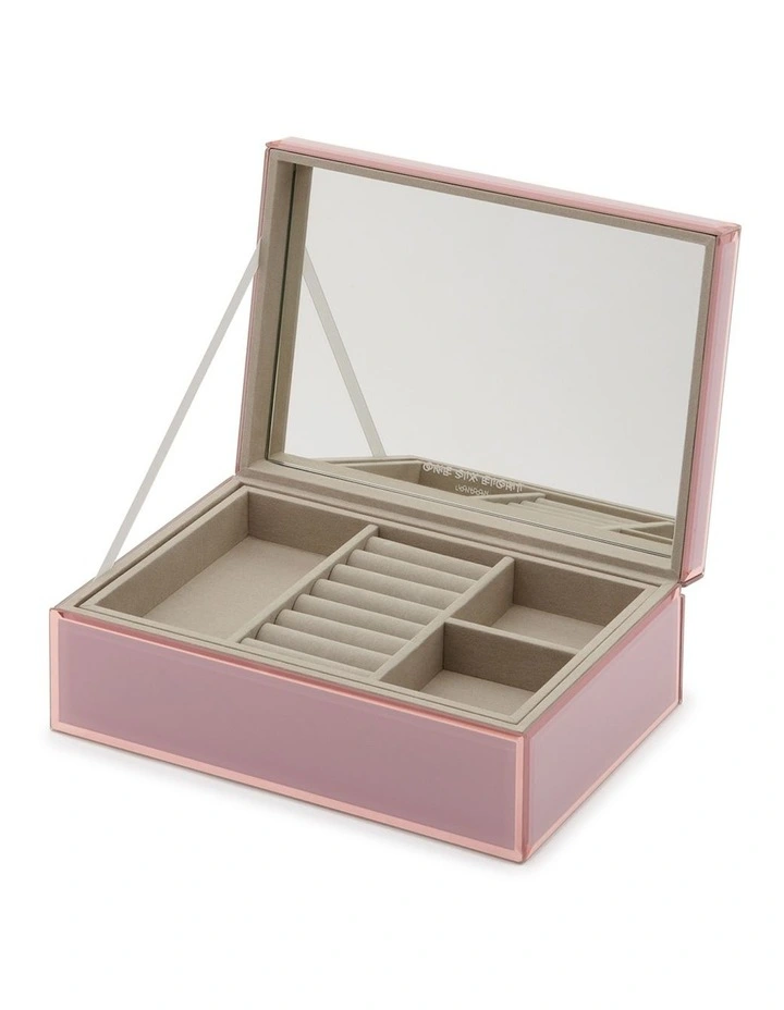 Sara Dusty Rose Large Jewellery Box