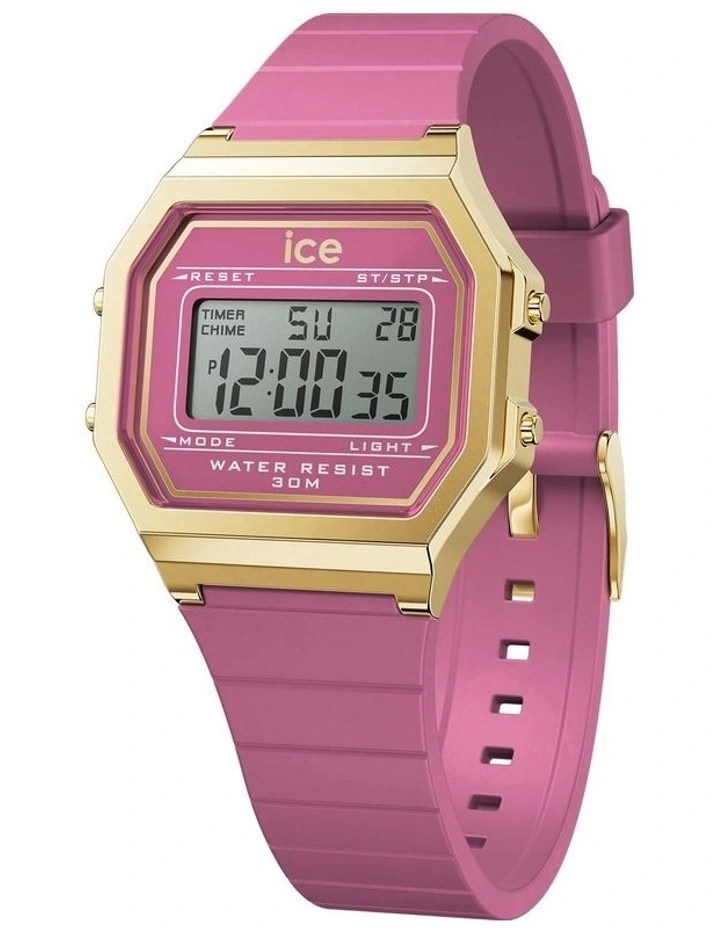 Digit Retro Watch in Blush Violet
