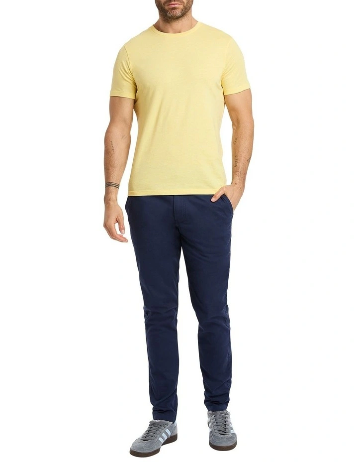 Marle Brando Crew Neck T-shirt in Popcorn