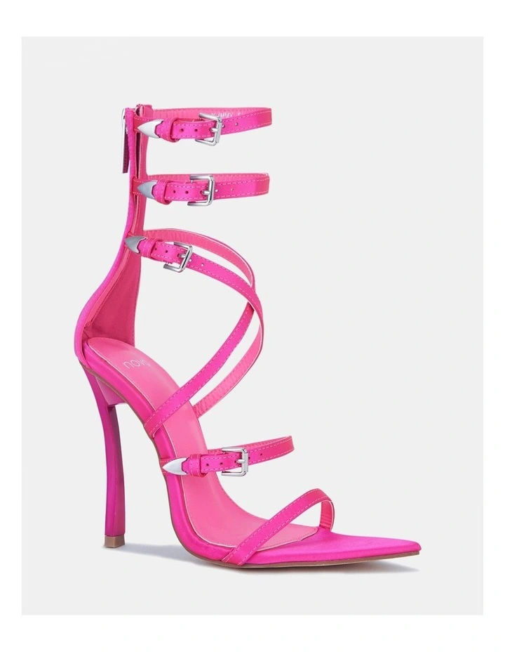 Yummy Stilettos Heels in Barbie