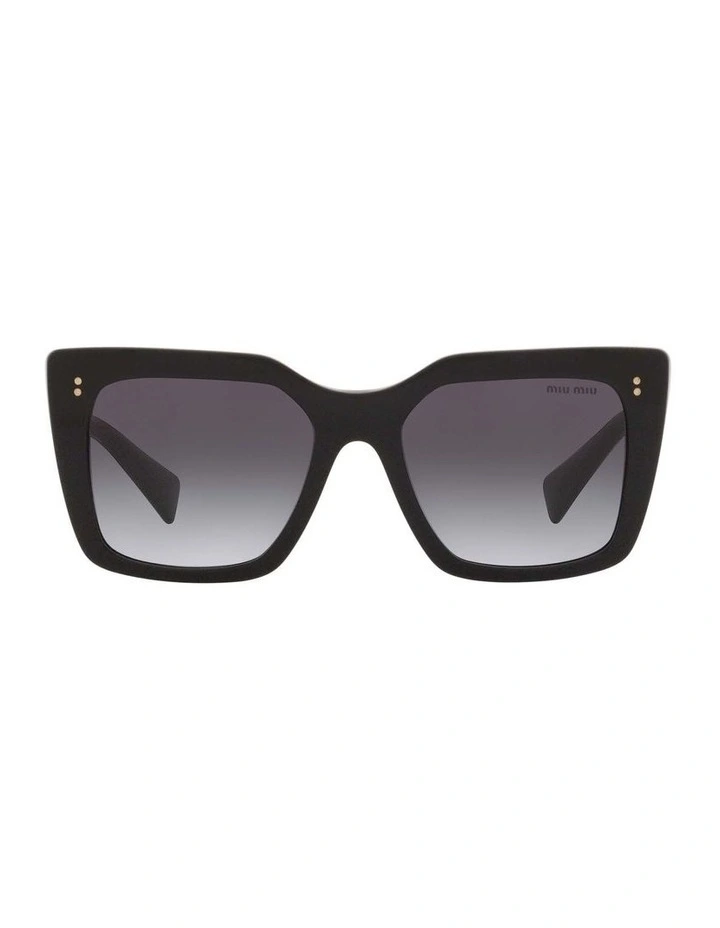 MU 02WS Black Sunglasses