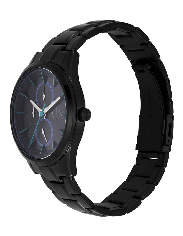 Chronograph Watch in Black