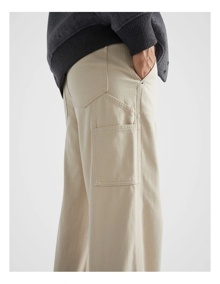 Carpenter Pant in Cool Stone