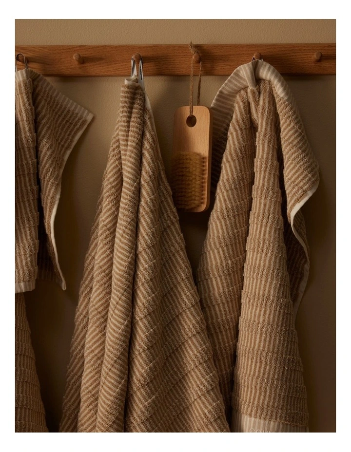 Pippa Australian Cotton Face Washer in Natural