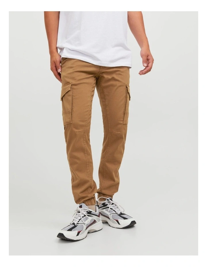 Paul Flake Organic Cotton Cargo Pants in Rubber