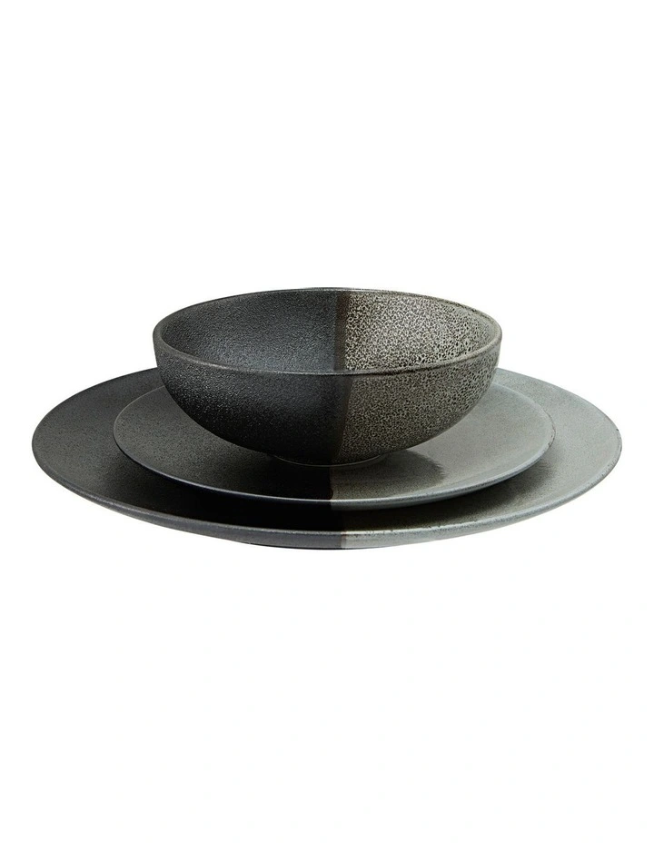 Umi Coupe Dinner Set 12pc Gift Boxed in Mixed Colours