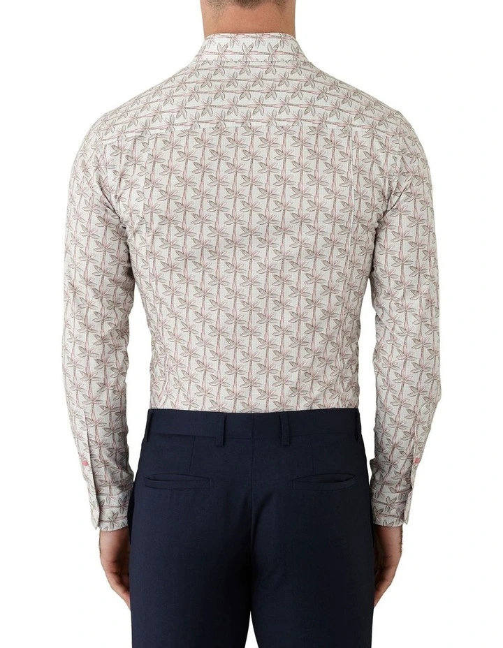 Motion Slim Fit Shirt in Taupe