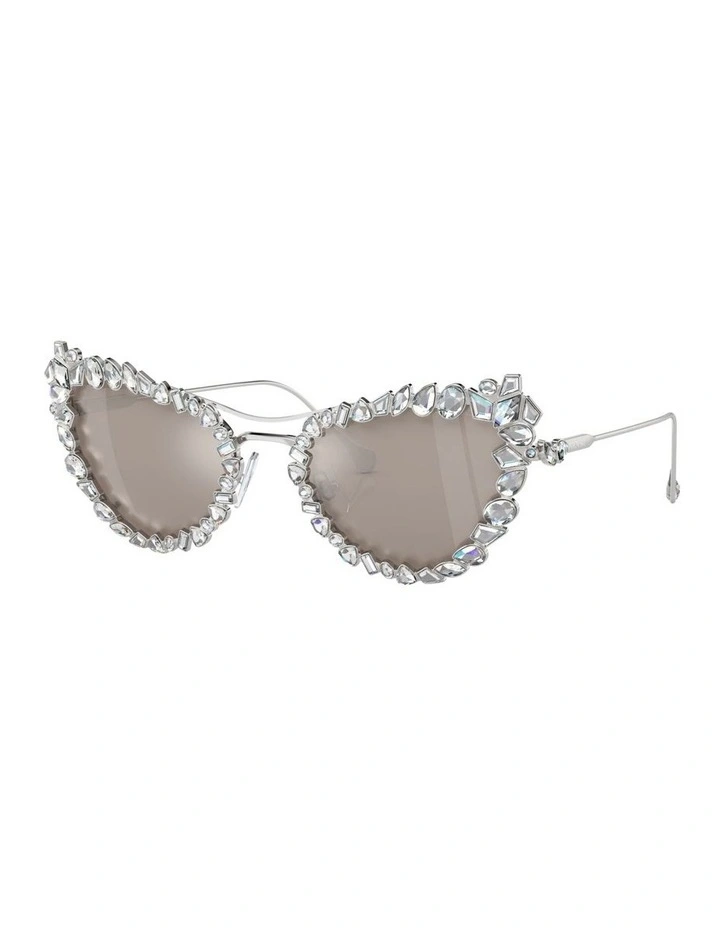 SK7011 Sunglasses in Silver