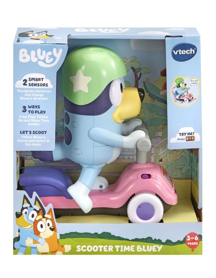 Scooter Time Bluey in Blue