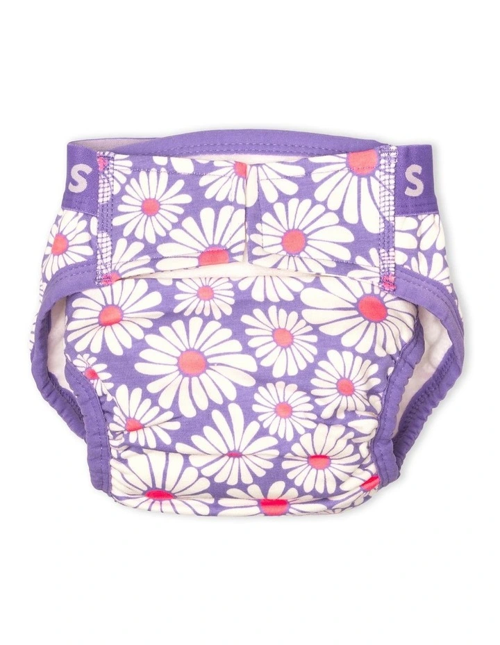 Baby Reusable Nappy in Purple