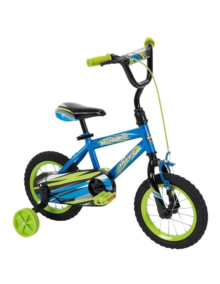 Pro Thunder 12" Bicycle with Training Wheels in Blue