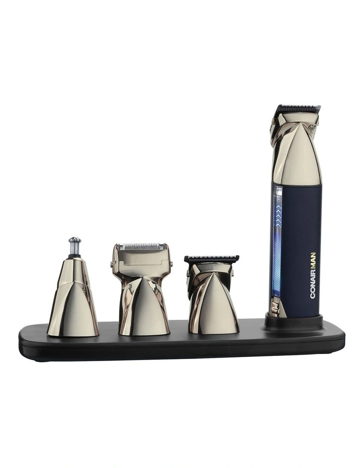 Pro Metal Series Multi Groomer VSM7200A in Black/Muted Brass