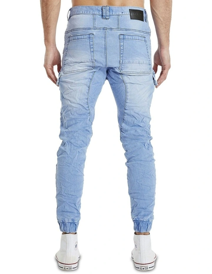 Salem Denim Jogger in Blue