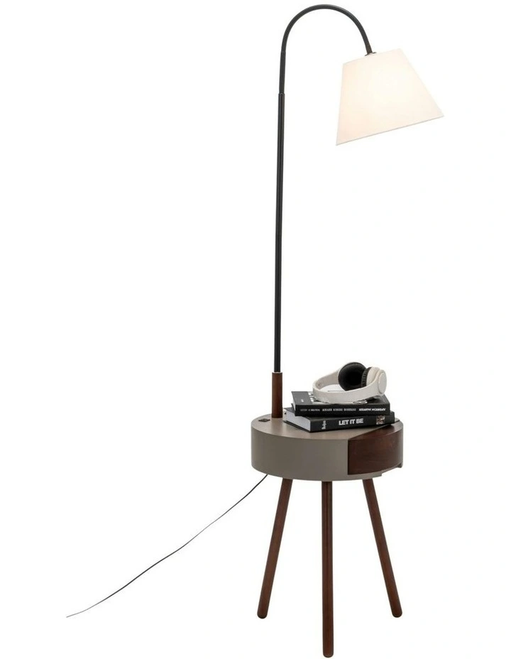 Florence Tripod Lamp in Brown