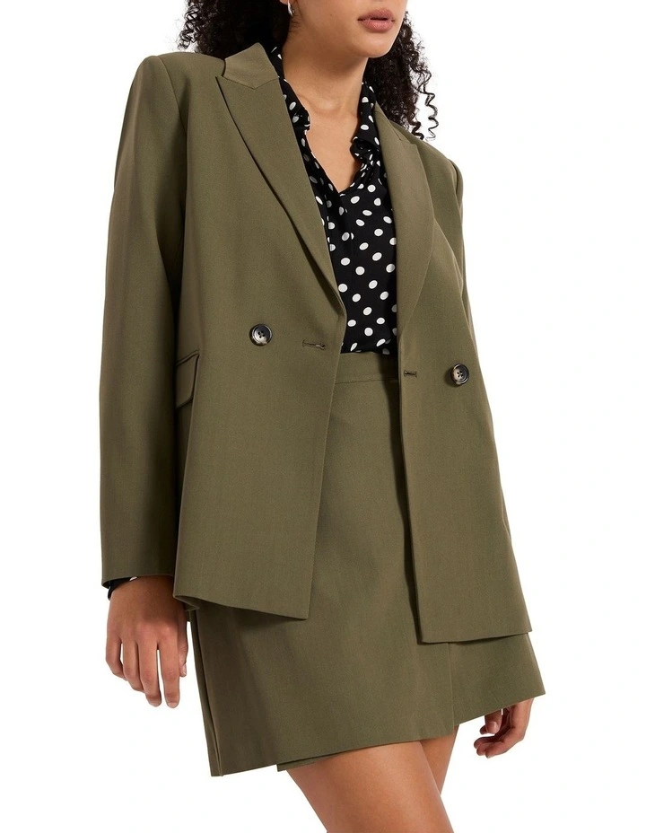 Break The Ice Blazer in Tea Leaf