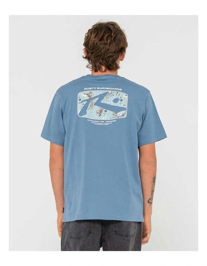Advocate Short Sleeve T-shirt in Blue