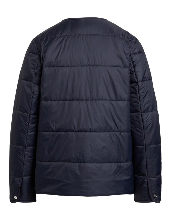 Quilted Jacket in Navy
