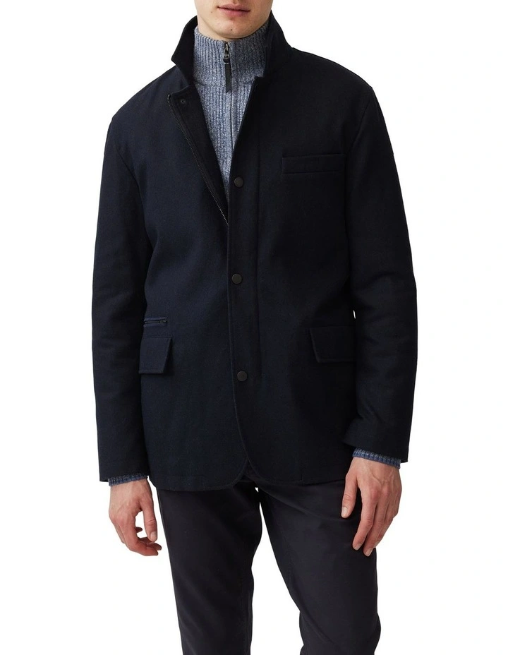 Longbush Jacket in Navy
