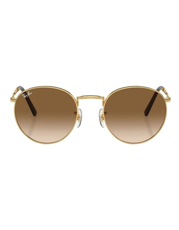 New Round Sunglasses in Gold