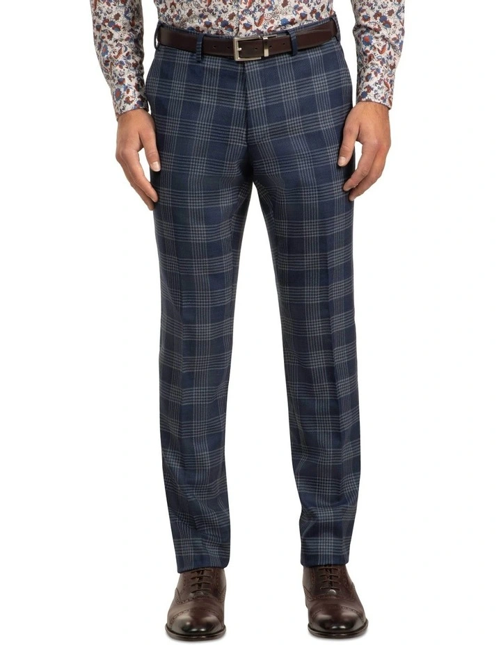 Dark Blue Slim Fit Charge Trousers FGJ609