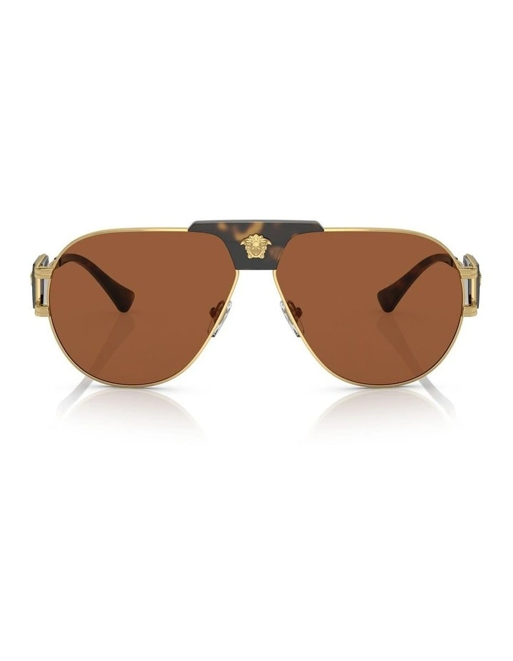 VE2252 Sunglasses in Gold