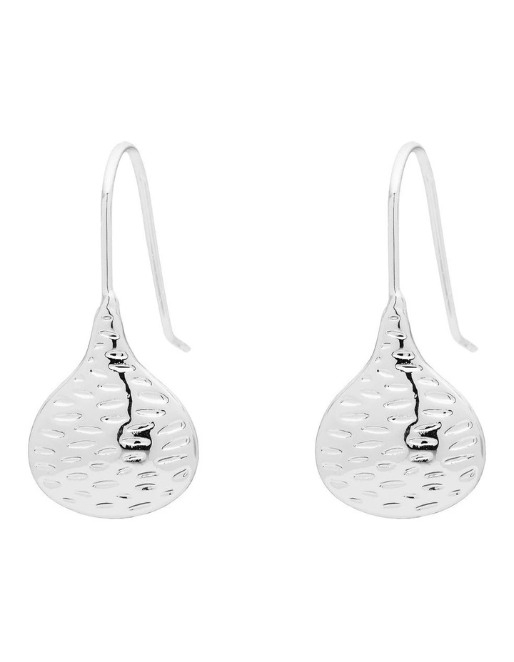 Grainline Teardrop Earring in Silver