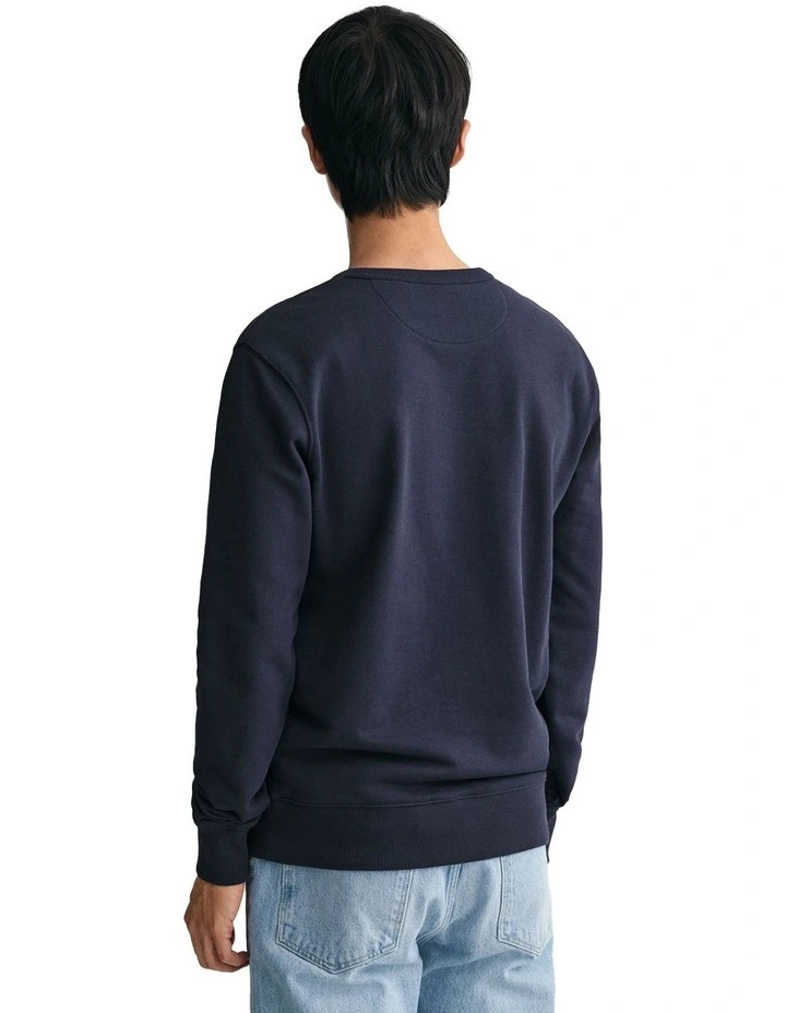 Sail Crew Neck Sweatshirt in Evening Blue