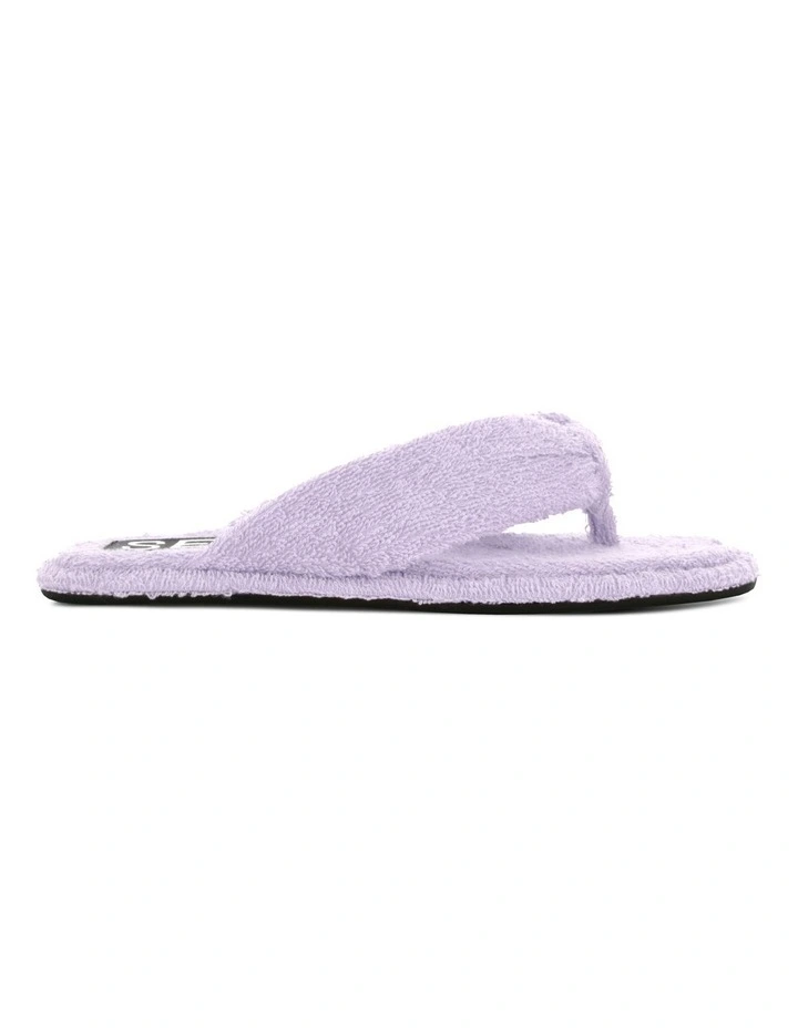 Izzy Flat Sandals in Purple