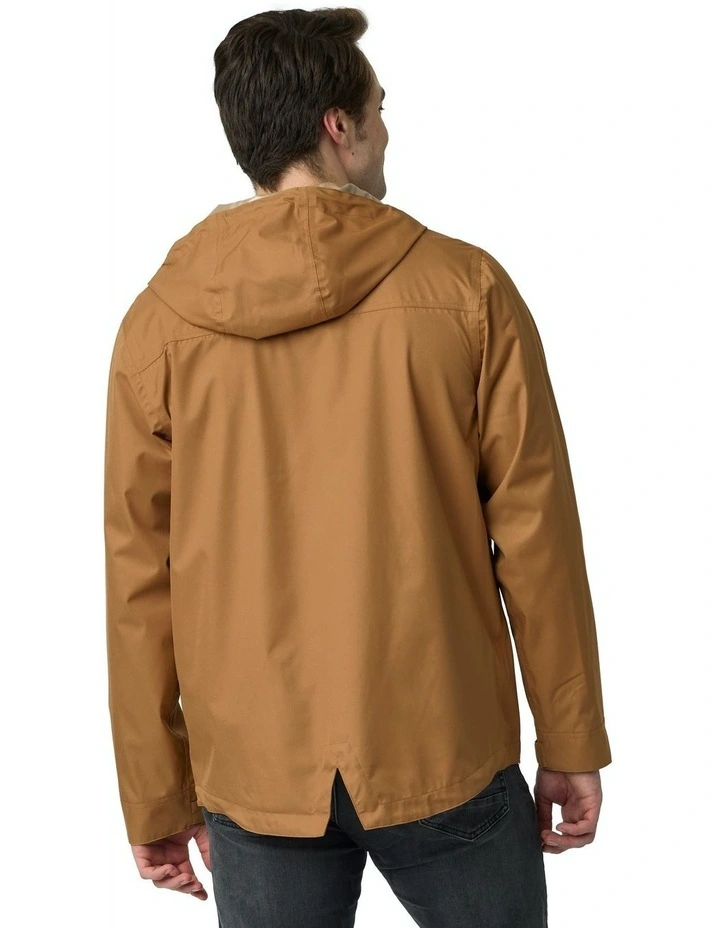 Hadar Waterproof Jacket in Tobacco