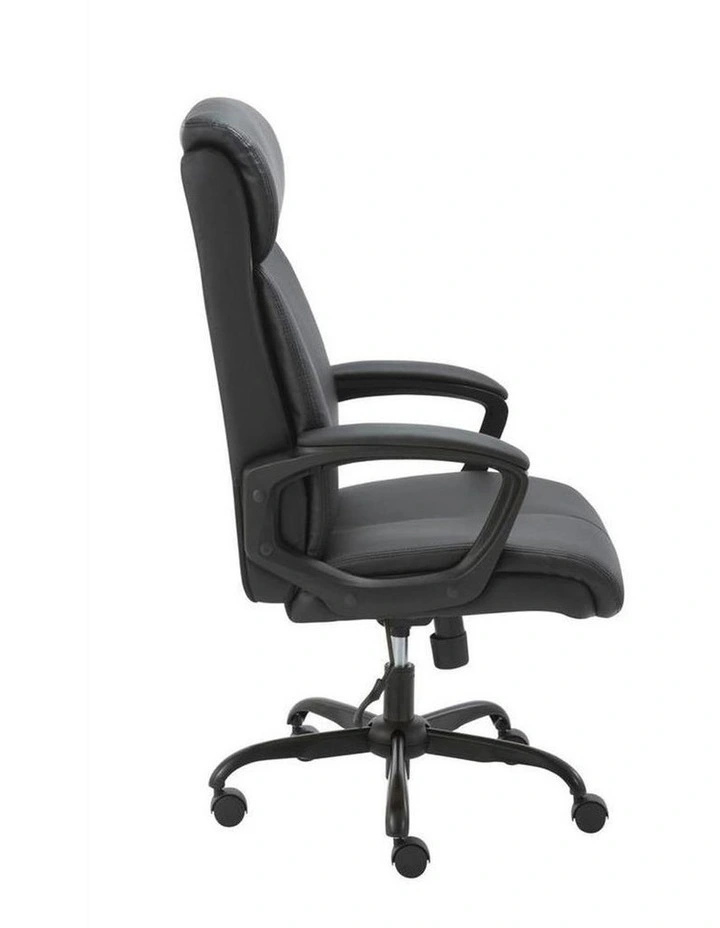 Puresoft PU-Padded High-Back Office Chair