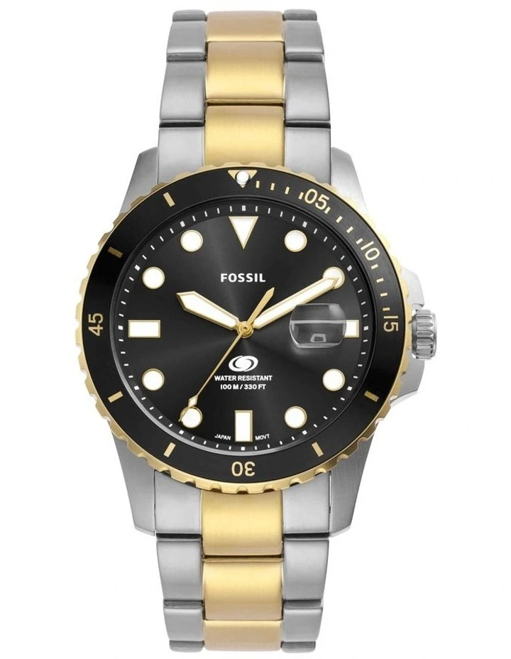 Blue Dive FS6031 Analogue Watch in Two Tone