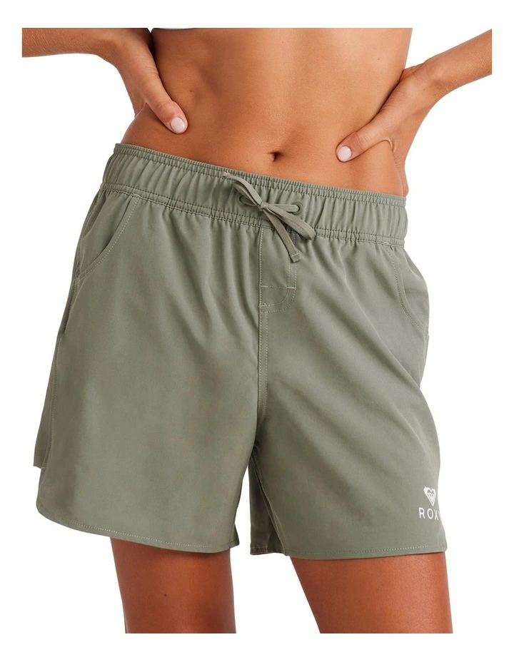 Wave 5 Board Shorts in Agave Green