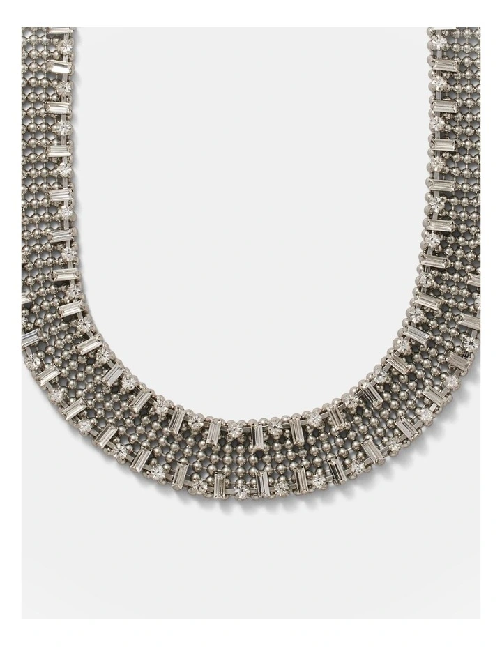 Adventure Choker Necklace in Silver