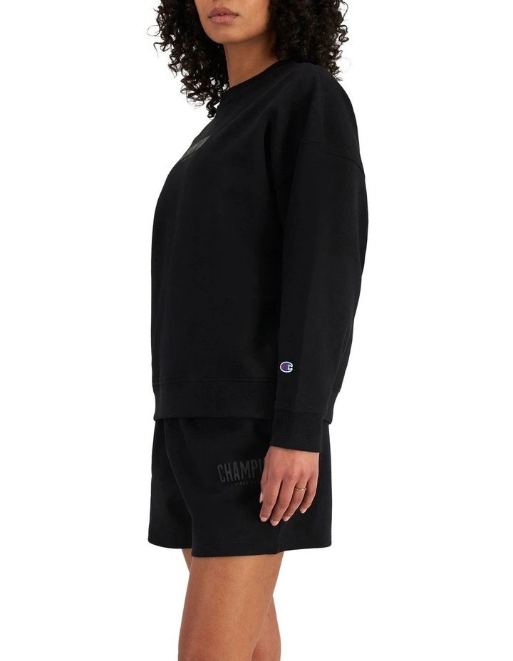 Baby Rochester Base Crew Top in Black