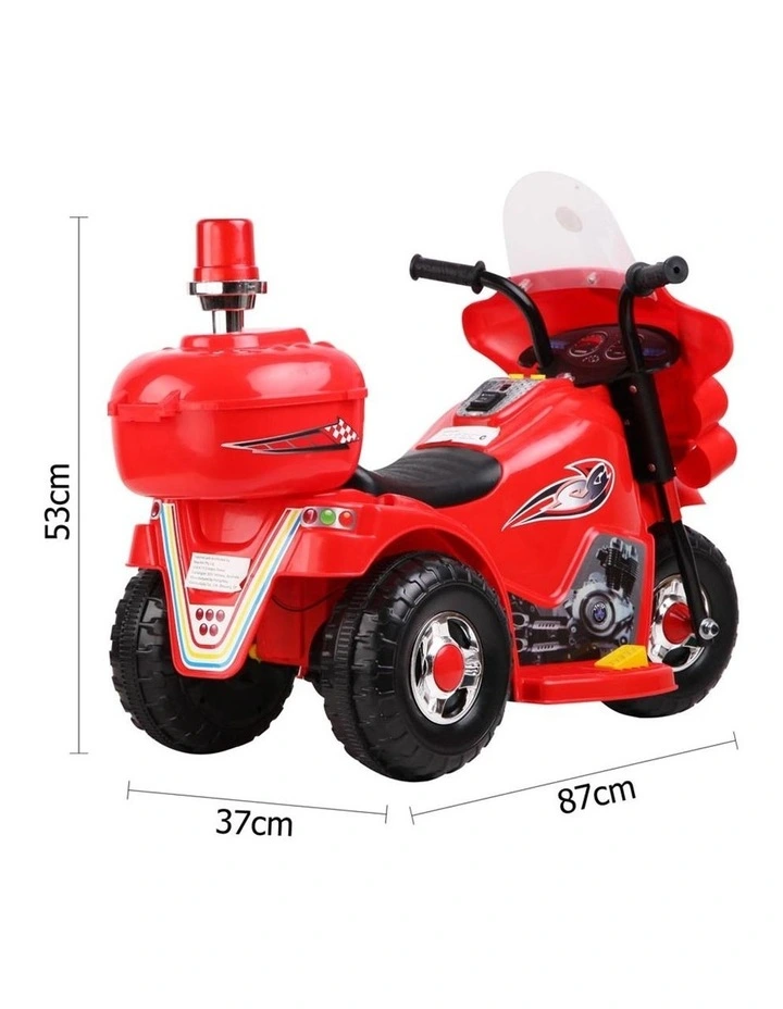 Kids Ride On Motorbike Red
