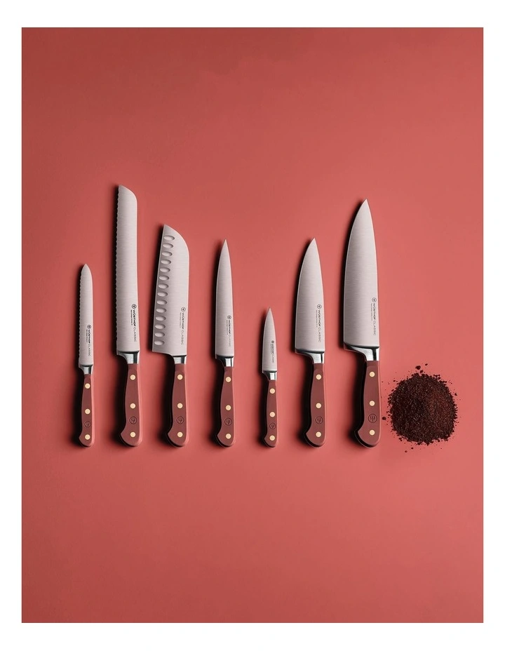 Classic Knife Block Set 8 Piece in Sumac