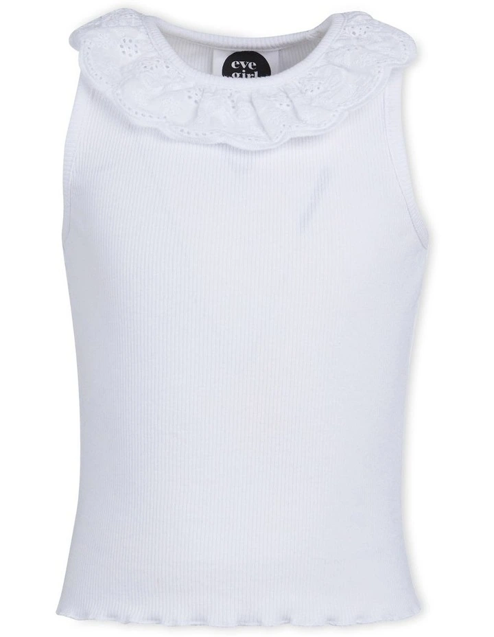 Lily Top (3-7 Years) in White